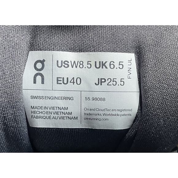 ON Cloud Cloudgo Sneaker Running Shoes Yellow White Womens 8.5 Fast Shipping - Picture 6 of 10